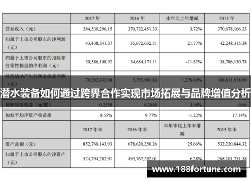 潜水装备如何通过跨界合作实现市场拓展与品牌增值分析